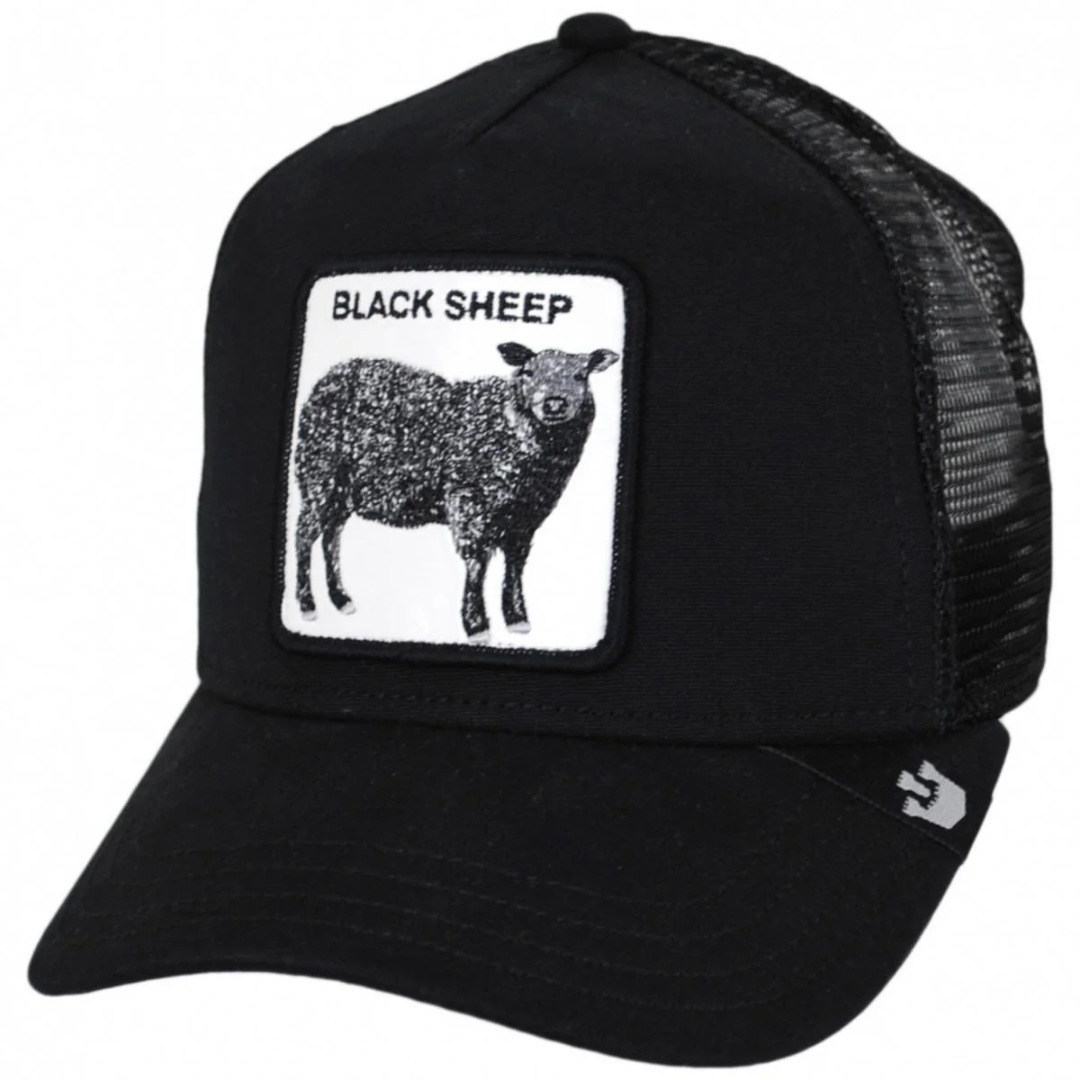 Ba Ba Black Sheep Mesh Trucker Snapback Baseball Cap