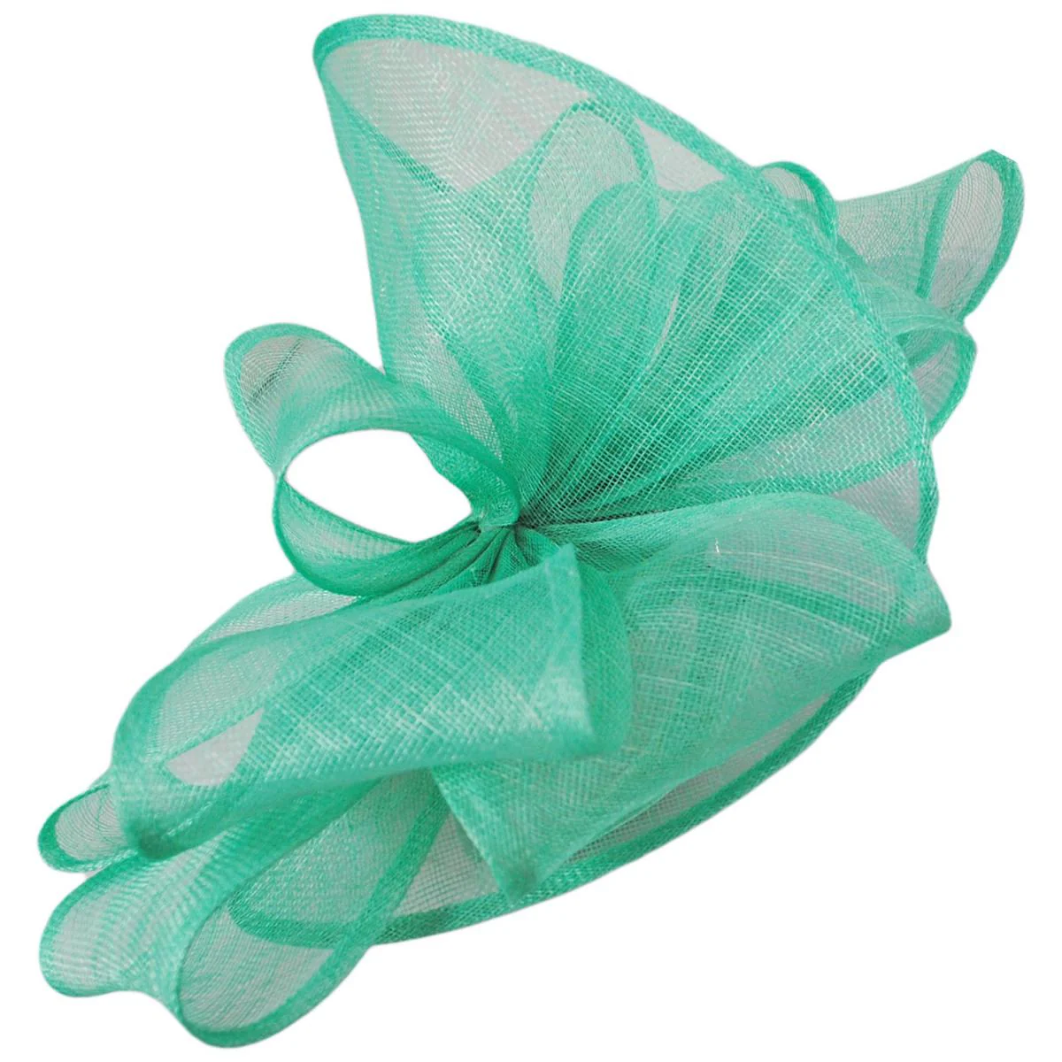 Abanico Sinamay Straw Fascinator Hat
