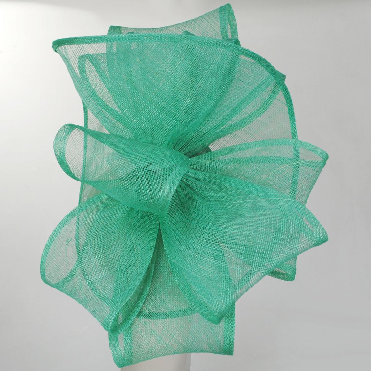Abanico Sinamay Straw Fascinator Hat - Image 3