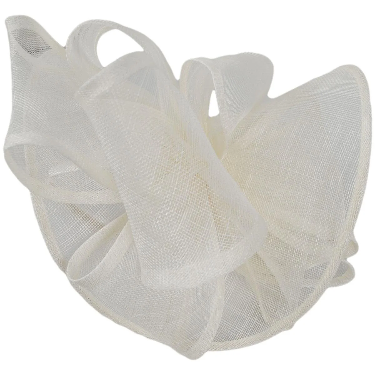 Abanico Sinamay Straw Fascinator Hat - Image 5
