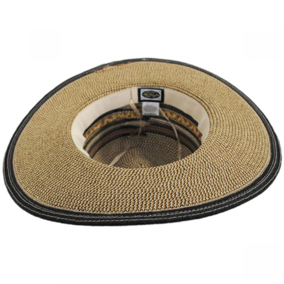 Alento Braided Toyo Straw Blend Fedora Hat - Image 4