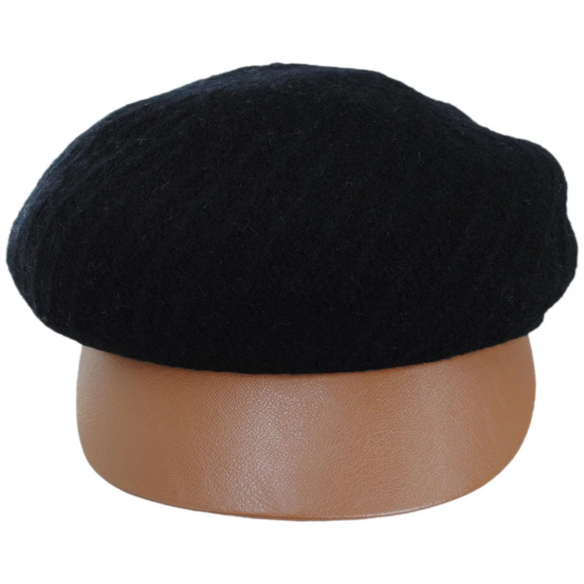 Alicent Boiled Wool Jockey Cap - Image 2