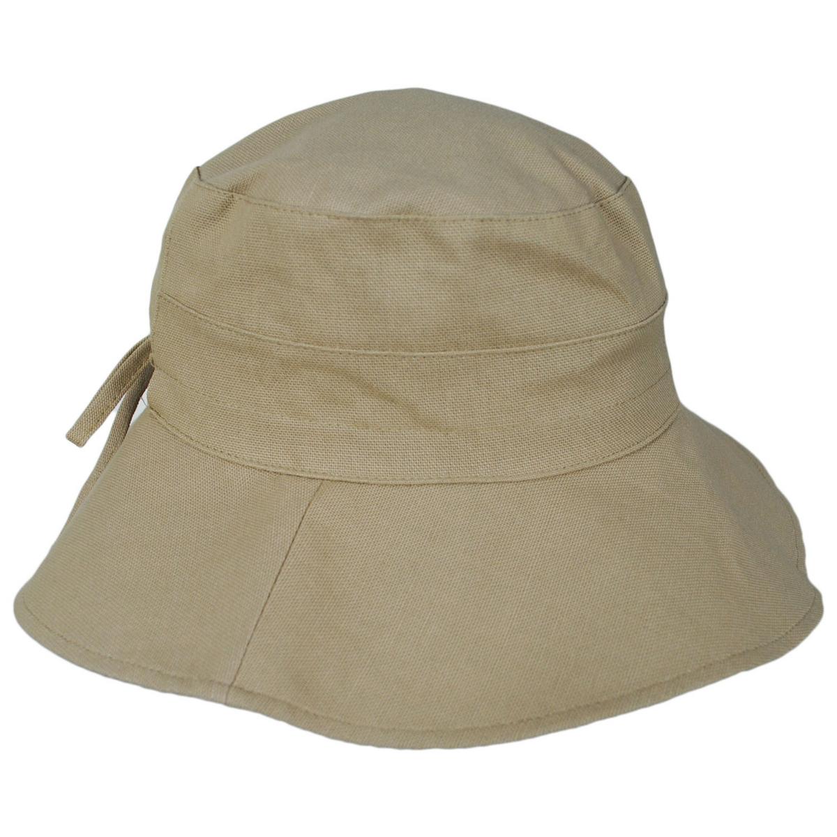 Alma Ponytail Cotton Bucket Hat - Image 12
