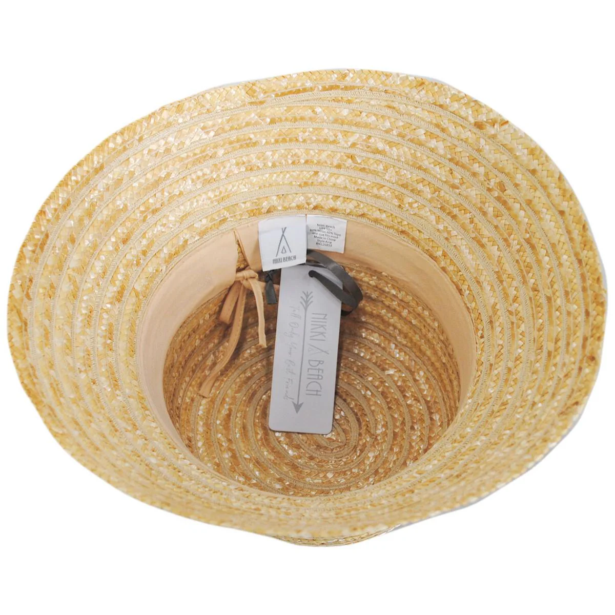 Aria Milan Straw Bucket Hat - Image 6
