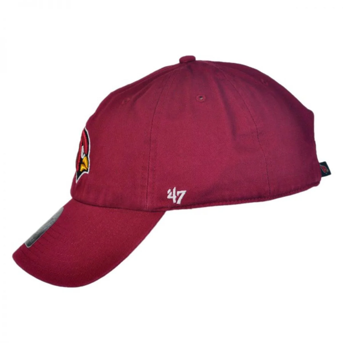 Arizona Cardinals NFL Clean Up Strapback Baseball Cap Dad Hat - Image 3