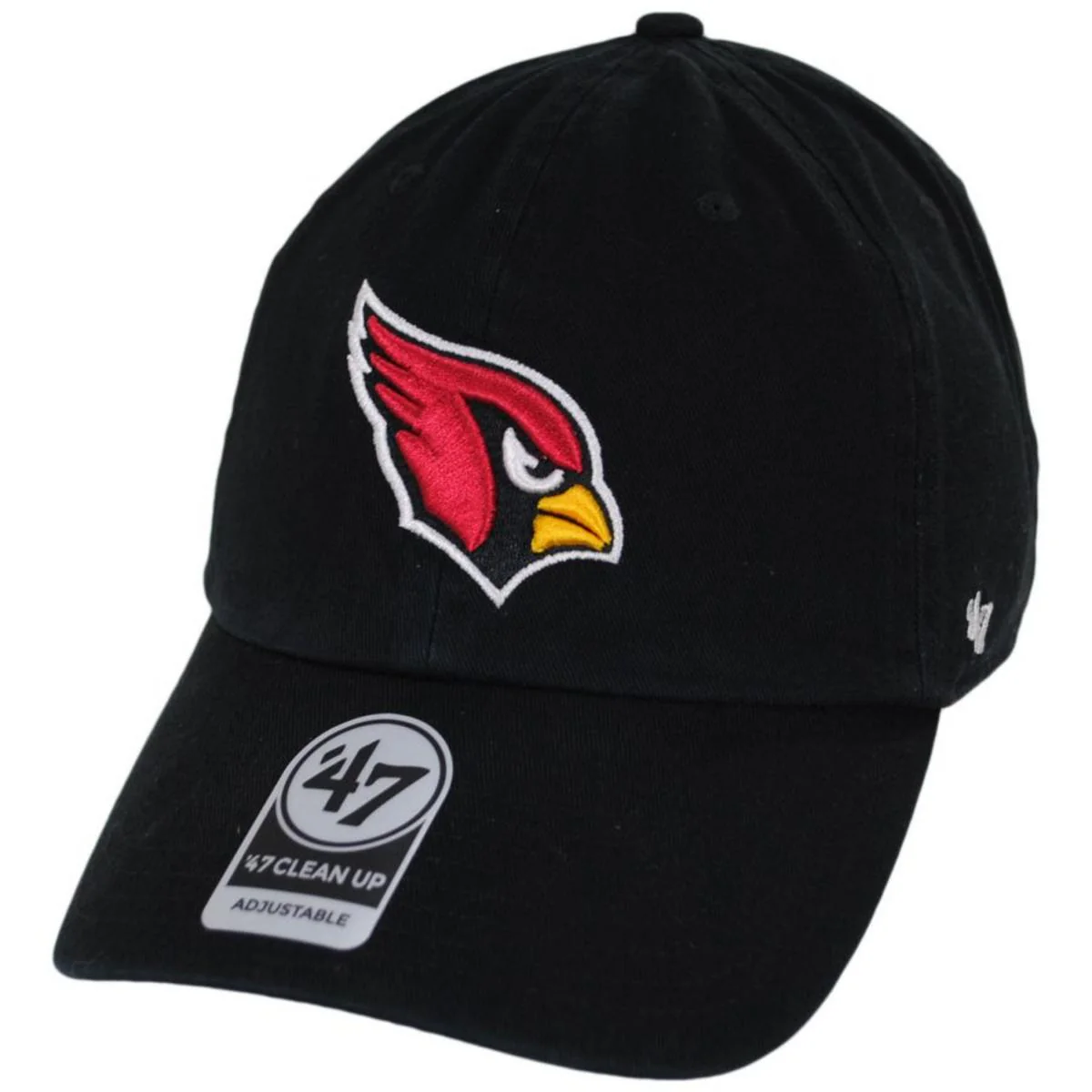 Arizona Cardinals NFL Clean Up Strapback Baseball Cap Dad Hat - Image 5