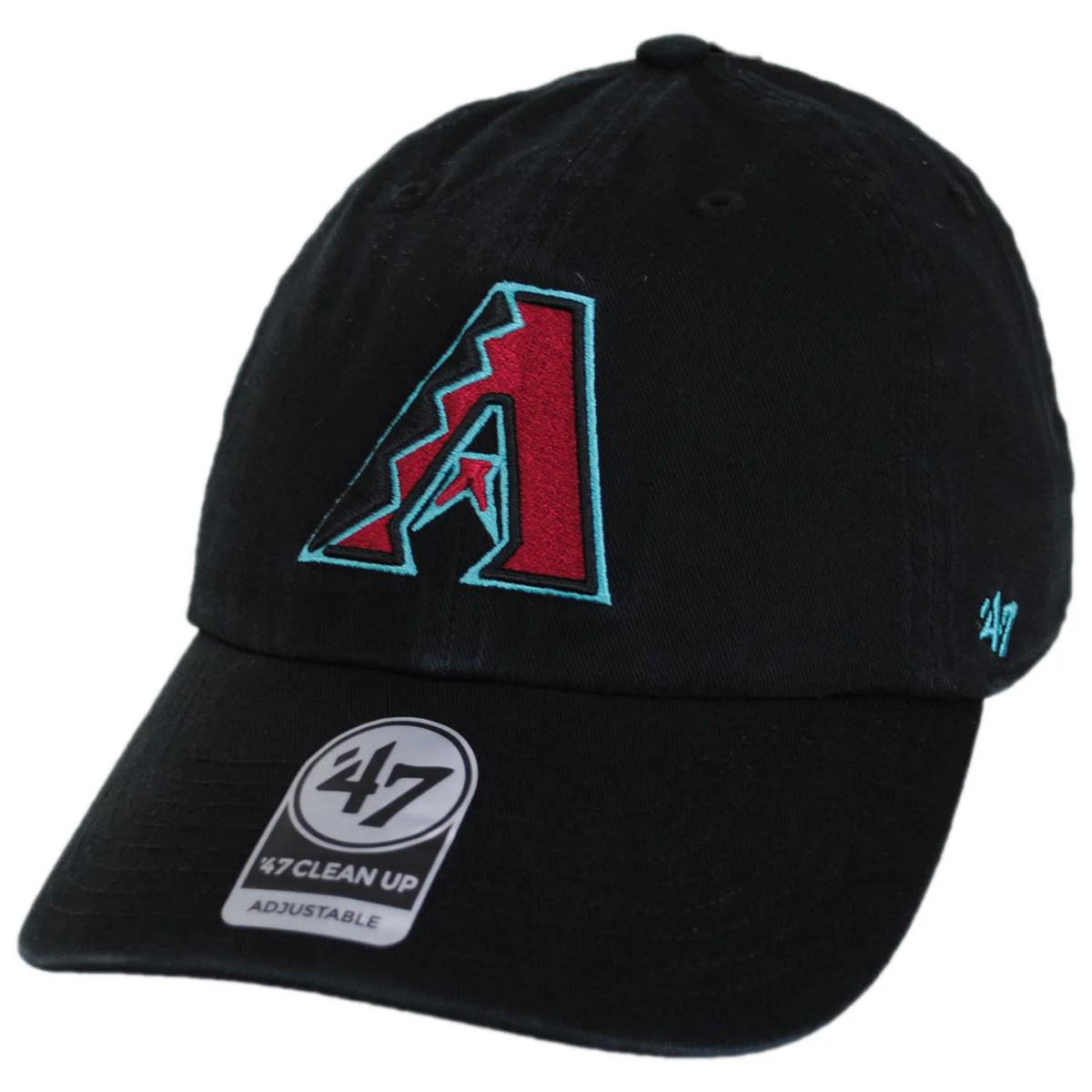 Arizona Diamondbacks MLB Clean Up Strapback Baseball Cap Dad Hat - Image 5