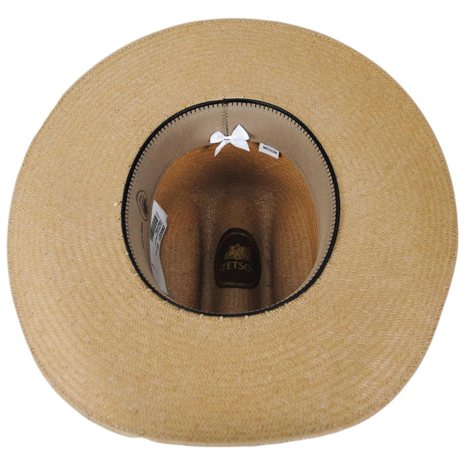 Ashby Shantung Straw Western Hat - Image 5