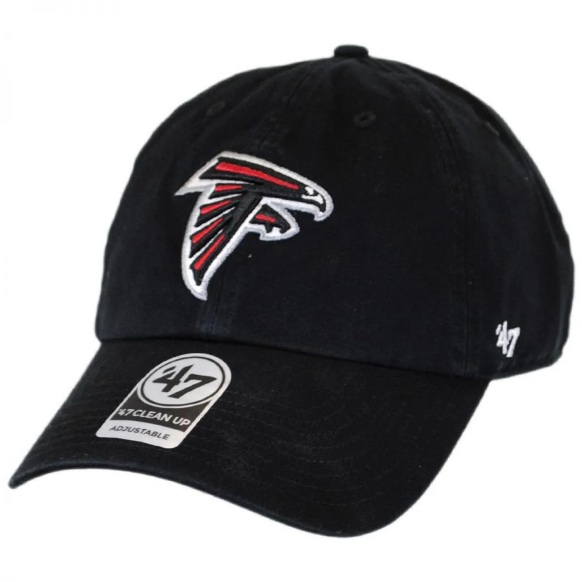 Atlanta Falcons NFL Clean Up Strapback Baseball Cap Dad Hat - Image 5