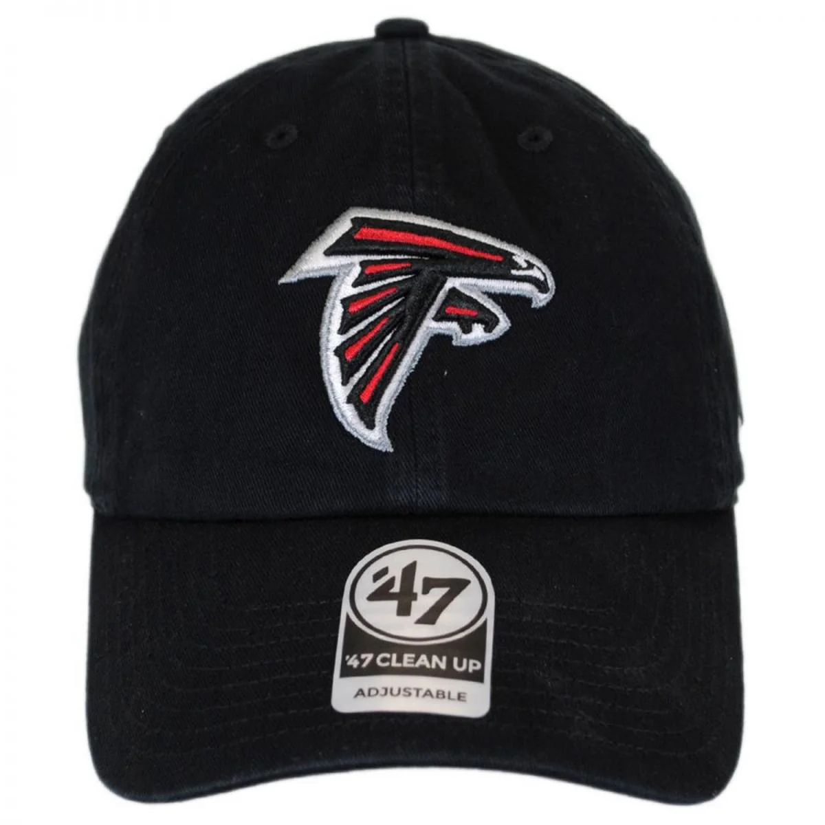 Atlanta Falcons NFL Clean Up Strapback Baseball Cap Dad Hat - Image 6