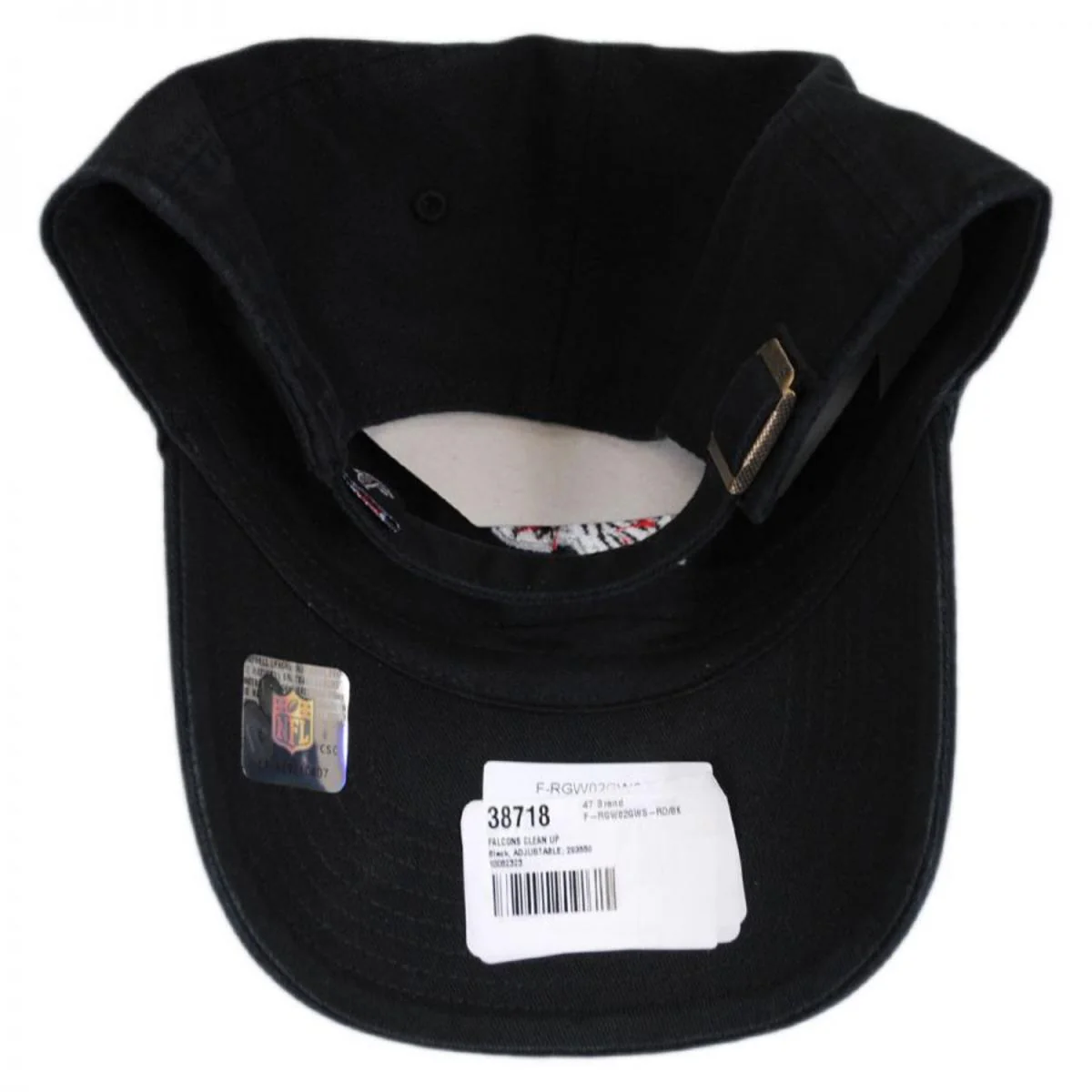 Atlanta Falcons NFL Clean Up Strapback Baseball Cap Dad Hat - Image 8