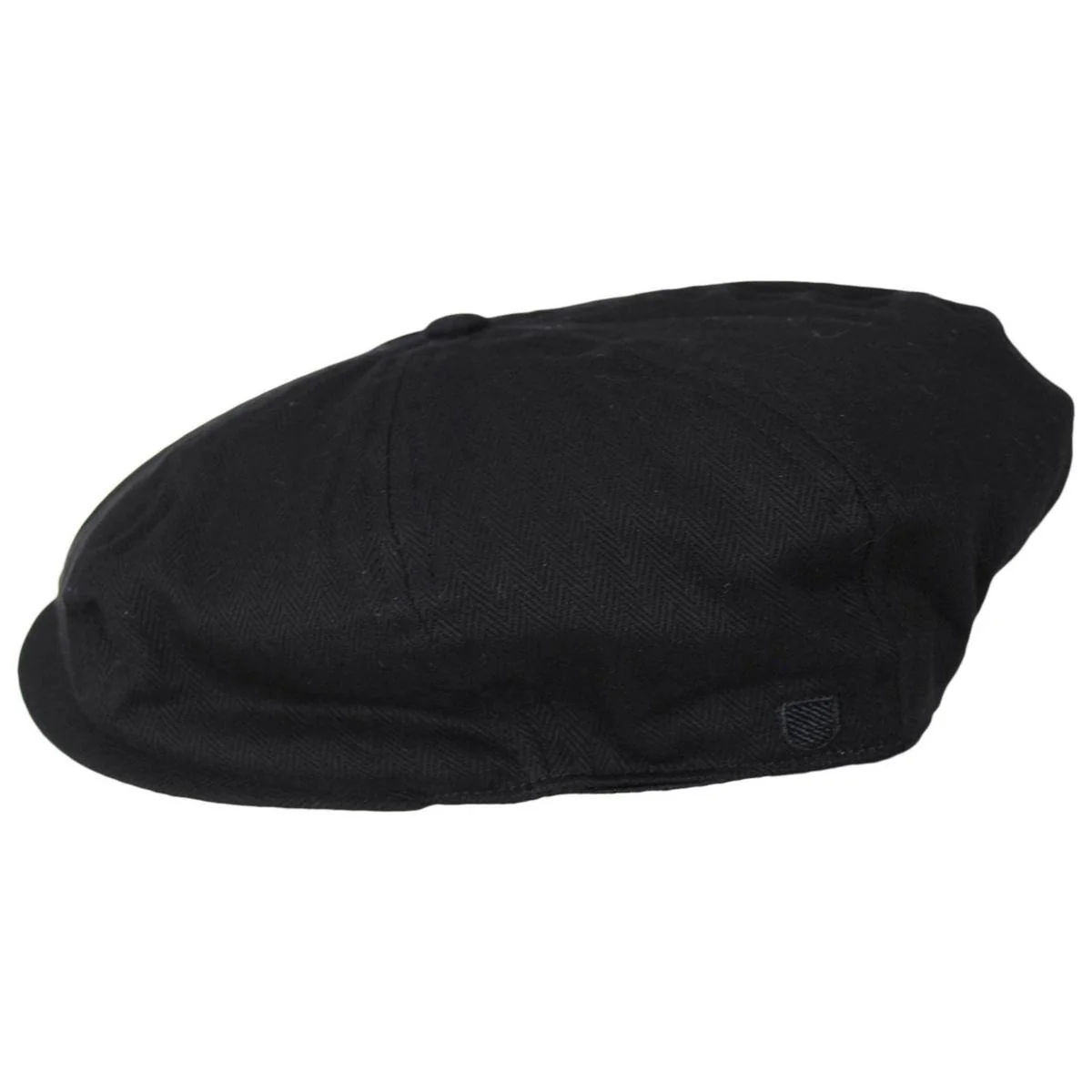 Baby Brood Tonal Herringbone Cotton Newsboy Cap - Image 3