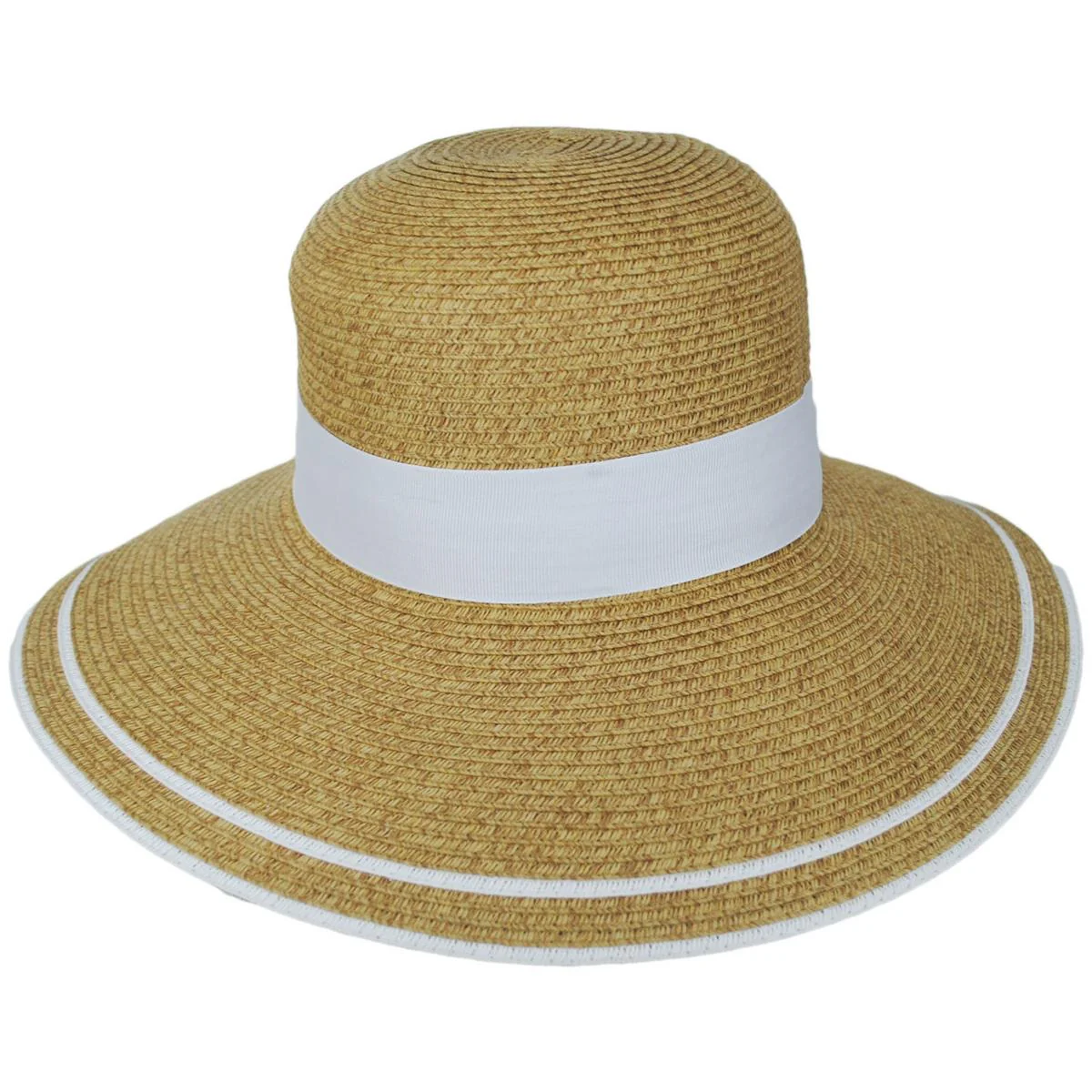 Backbow Toyo Straw Lampshade Dress Hat - Made to Order - Image 2