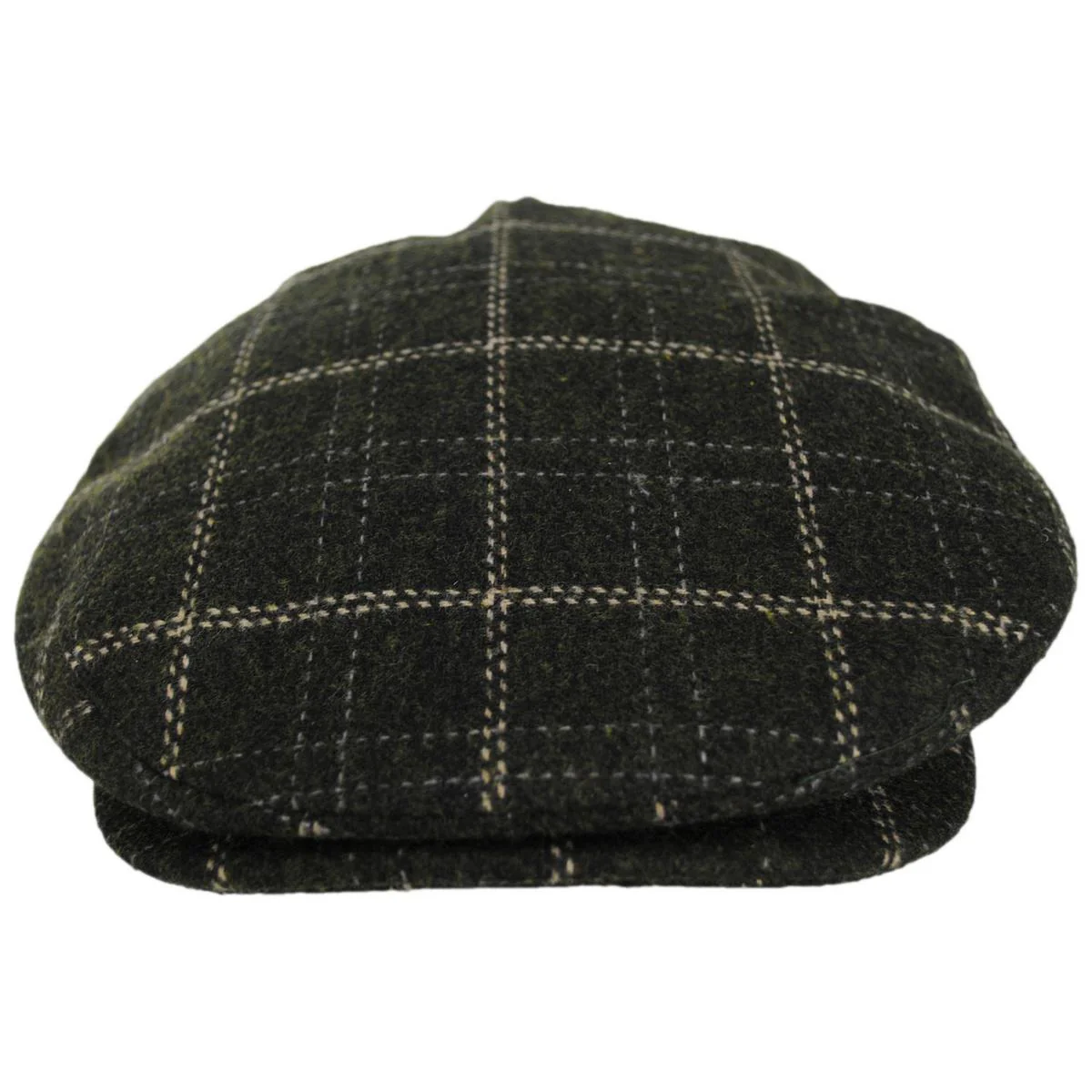 Barrel Wool Blend Plaid Ivy Cap - Image 2