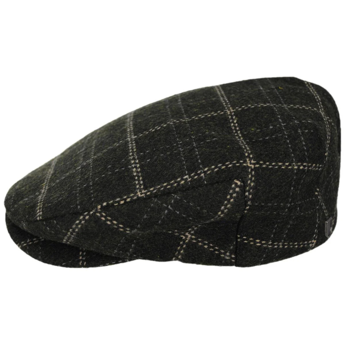 Barrel Wool Blend Plaid Ivy Cap - Image 3