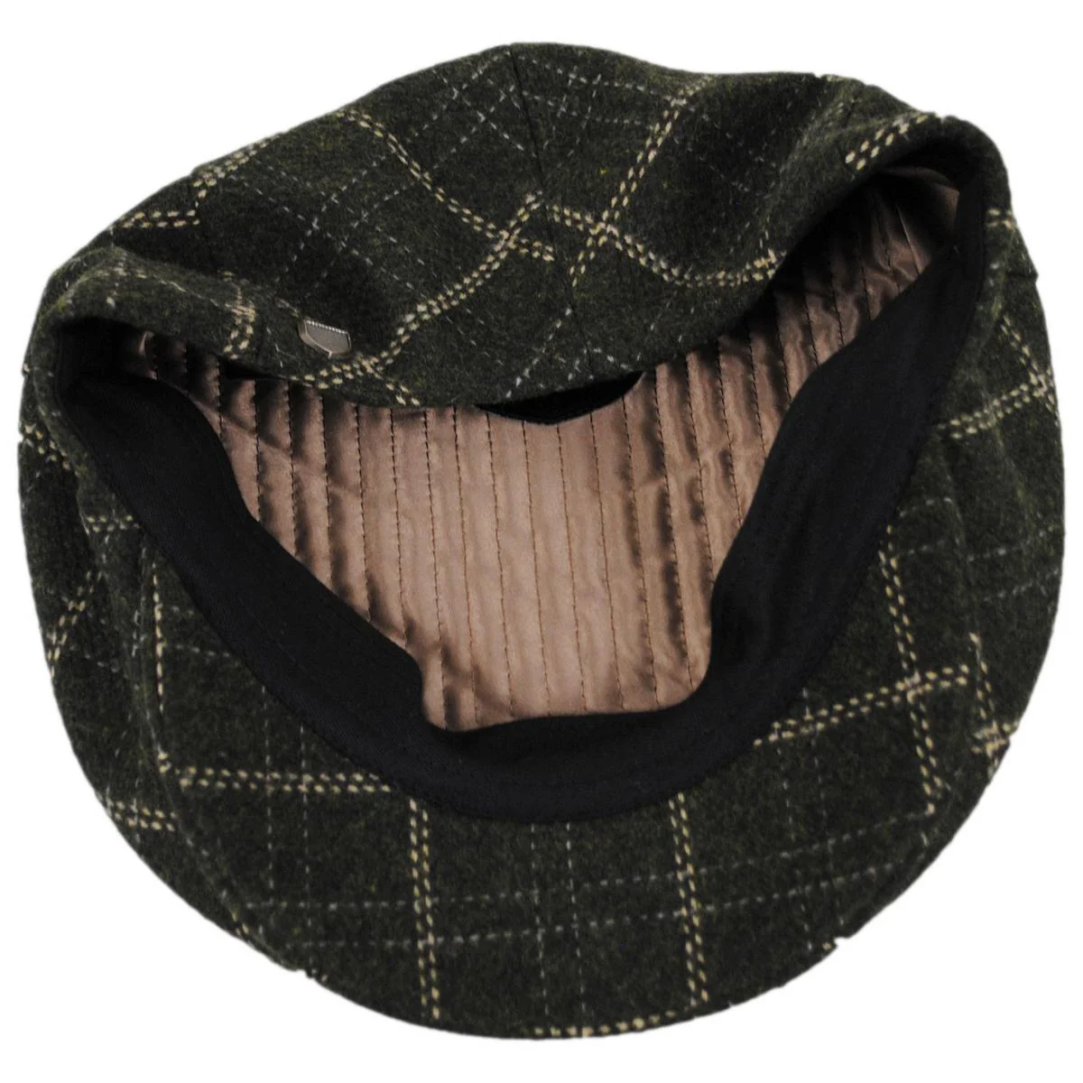 Barrel Wool Blend Plaid Ivy Cap - Image 4