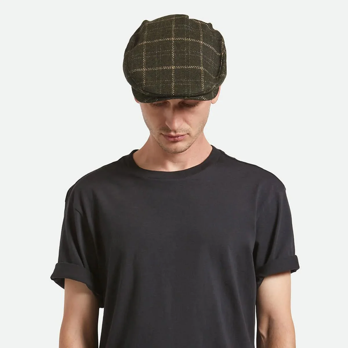 Barrel Wool Blend Plaid Ivy Cap - Image 5