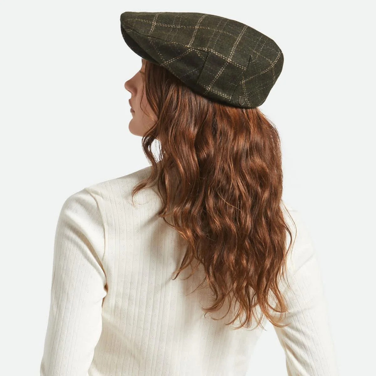 Barrel Wool Blend Plaid Ivy Cap - Image 7