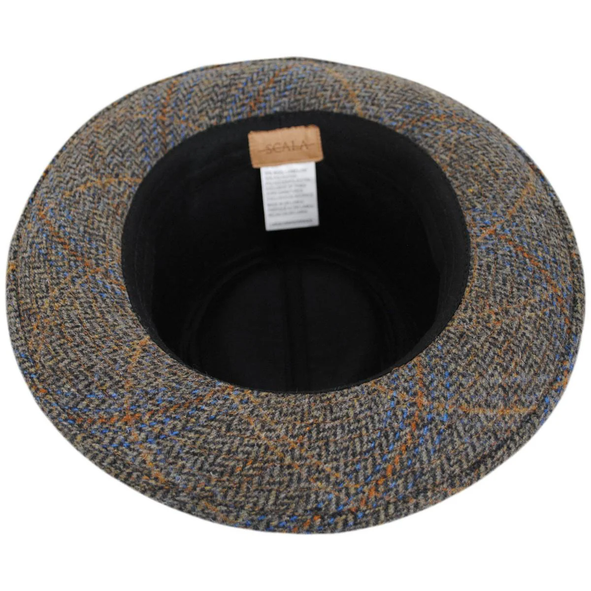 Barry Wool Blend Tweed Fedora Hat - Image 4