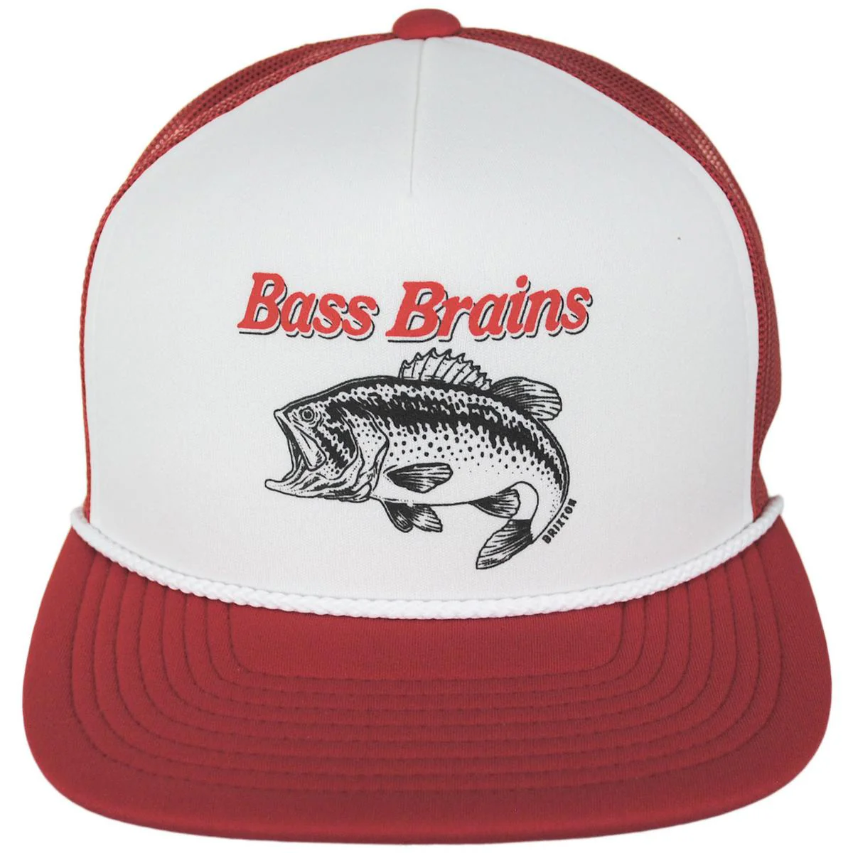 Bass Brains Foam and Mesh Trucker Snapback Baseball Cap - Image 2
