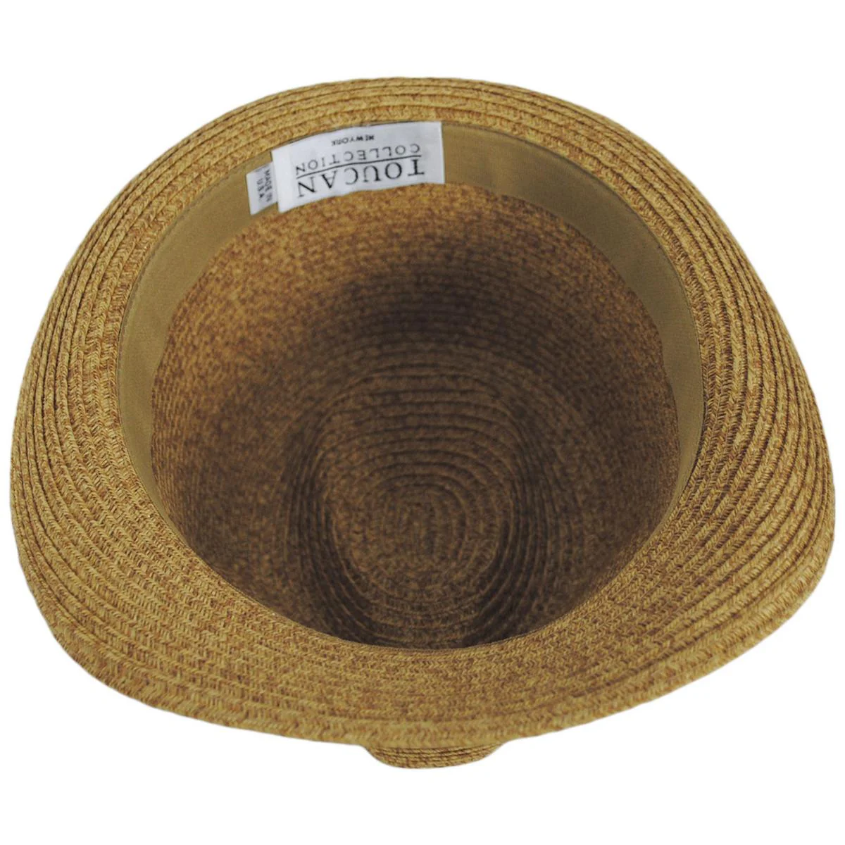 Bead Toyo Straw Fedora Hat - Made to Order - Image 4