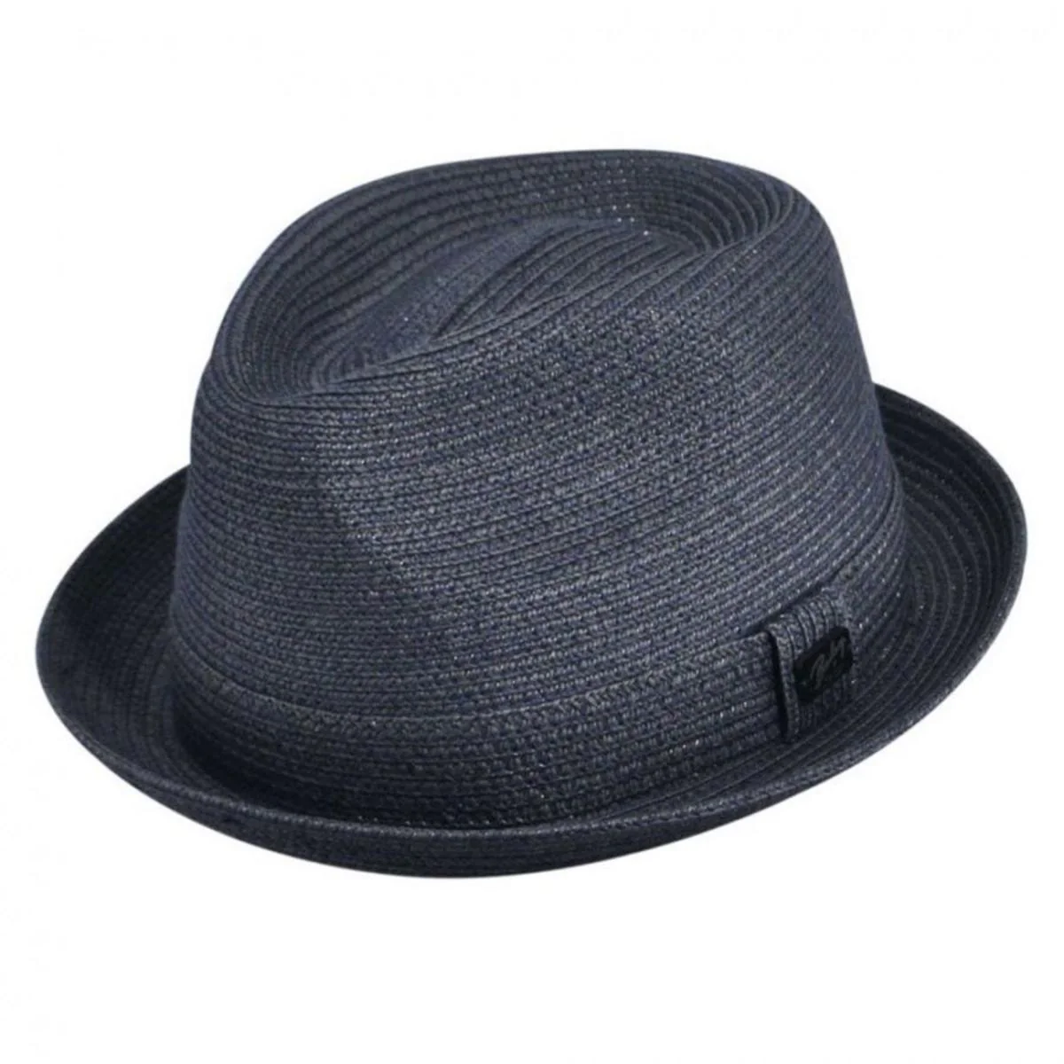Billy Braided Toyo Straw Fedora Hat - Classic Colors - Image 3