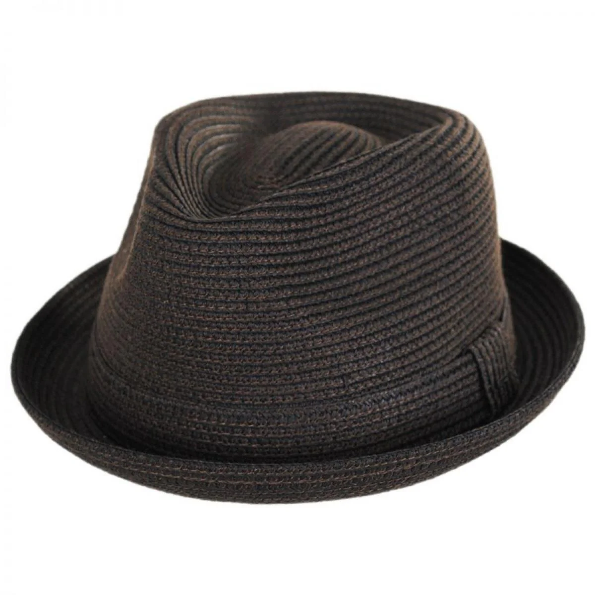 Billy Braided Toyo Straw Fedora Hat - Classic Colors - Image 6