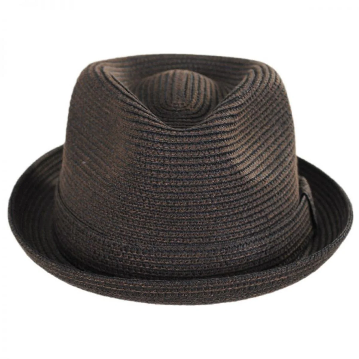 Billy Braided Toyo Straw Fedora Hat - Classic Colors - Image 7