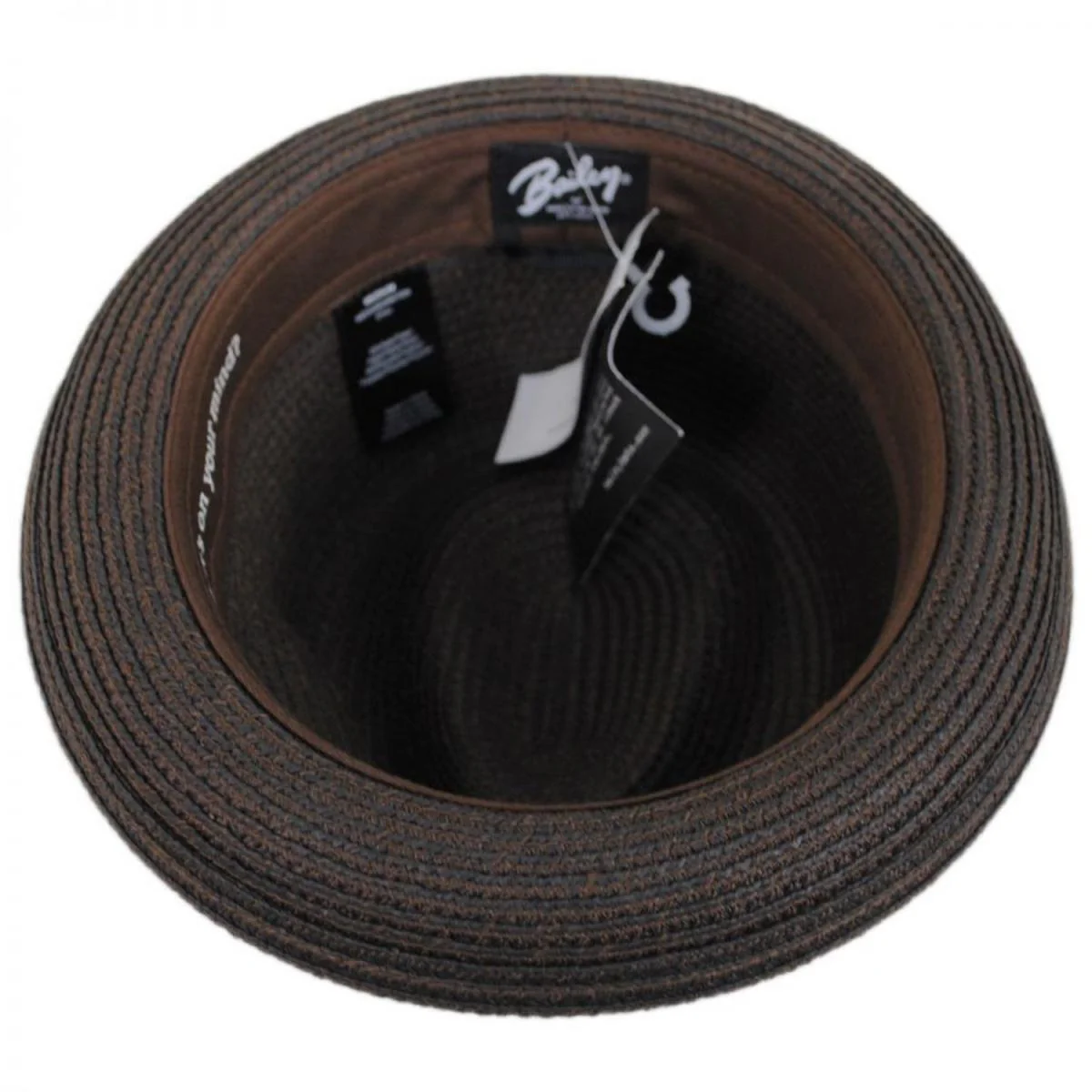 Billy Braided Toyo Straw Fedora Hat - Classic Colors - Image 9