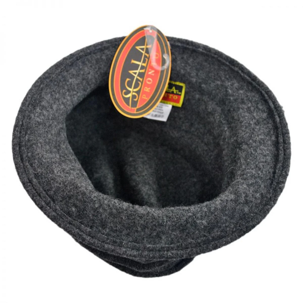 Boiled Wool Cloche Hat - Image 9
