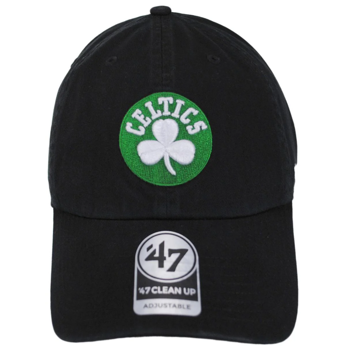 Boston Celtics NBA Clean Up Strapback Baseball Cap Dad Hat - Image 10
