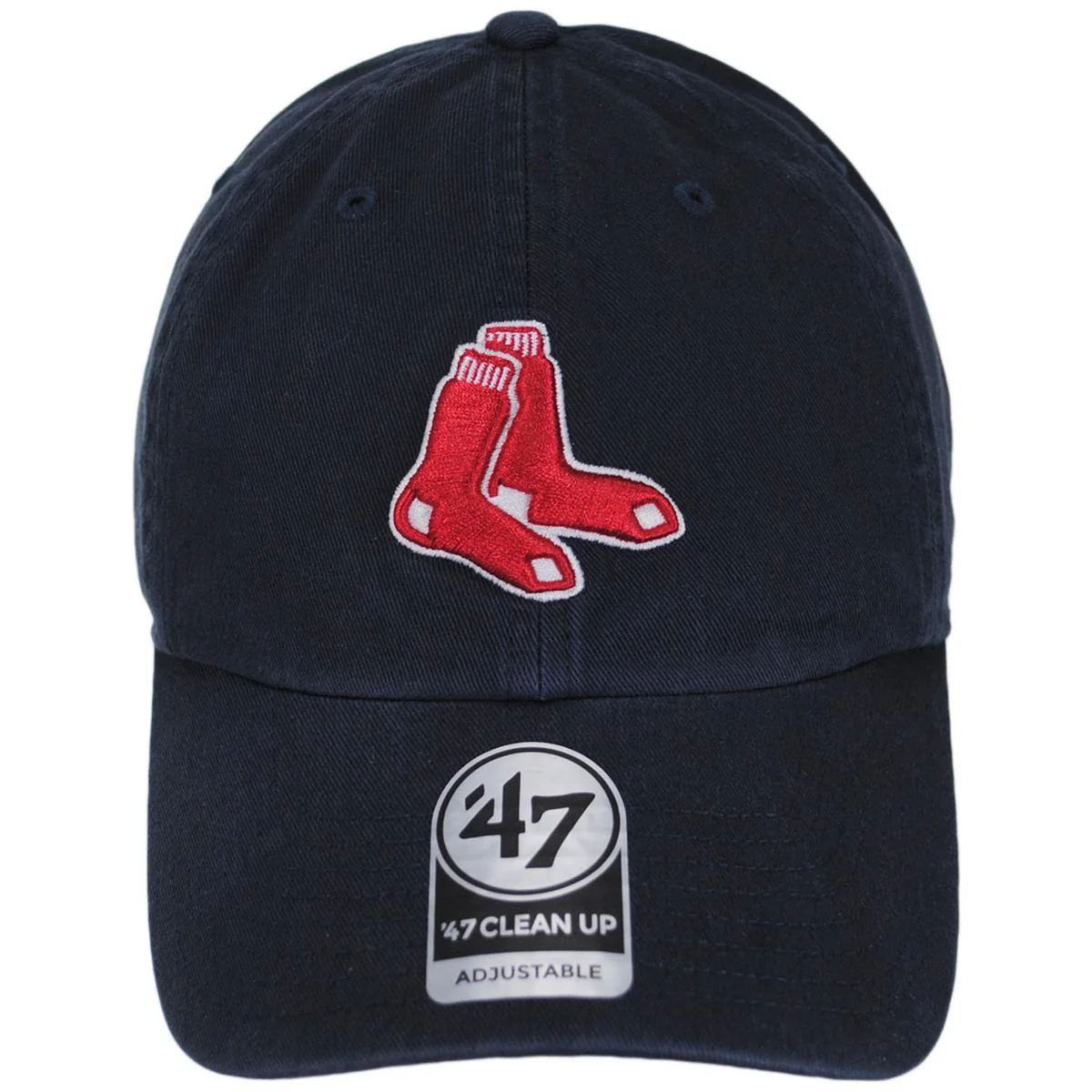 Boston Red Sox MLB Cooperstown Clean Up Strapback Baseball Cap Dad Hat - Image 2