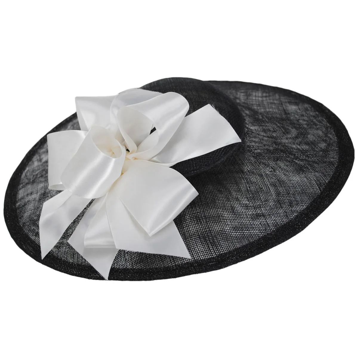 Bows Galore Sinamay Straw Picture Dress Hat - Image 5