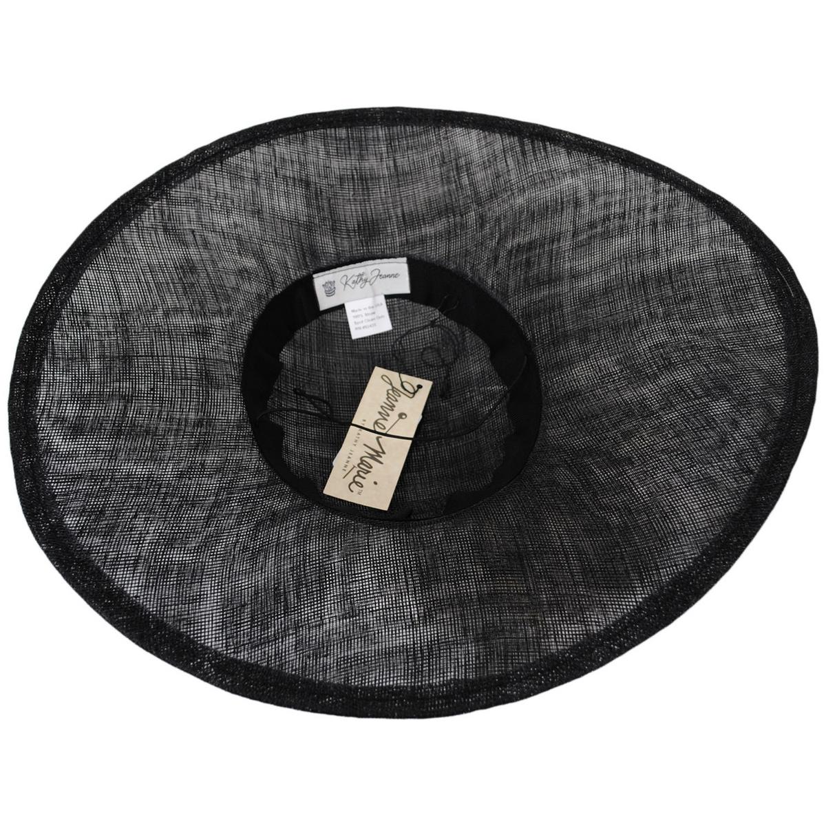 Bows Galore Sinamay Straw Picture Dress Hat - Image 8