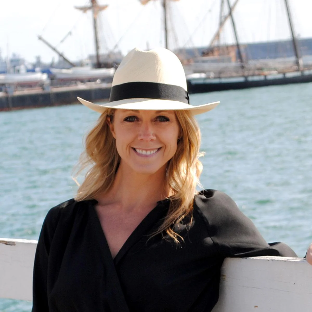 Brisa Grade 8 Panama Straw Fedora Hat - Image 3