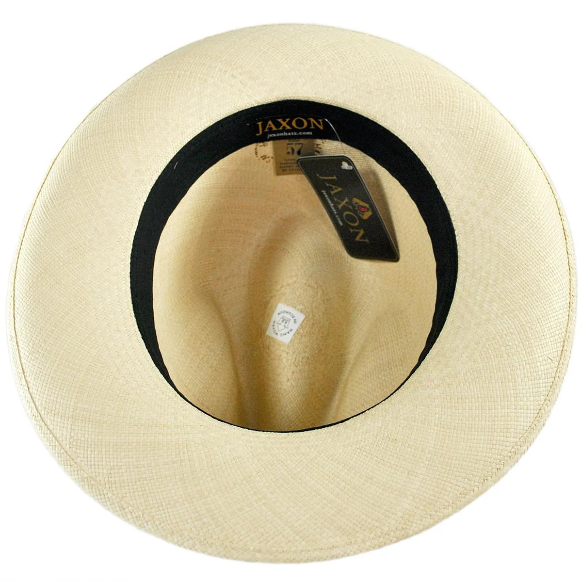 Brisa Grade 8 Panama Straw Fedora Hat - Image 7