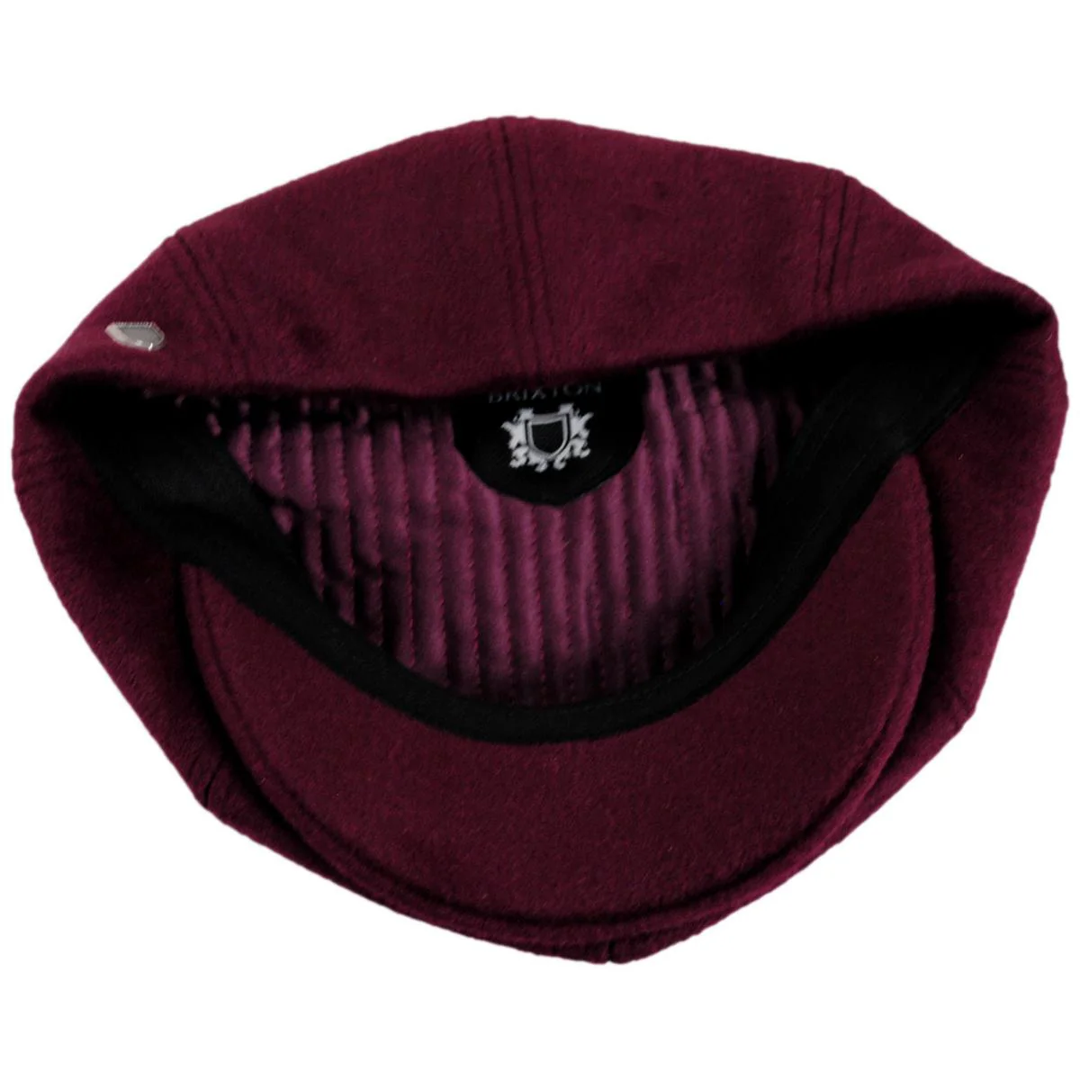 Brood Monochrome Wool Blend Newsboy Cap - Image 5