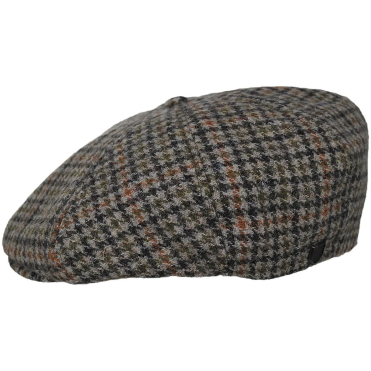 Brood Wool Blend Houndstooth Newsboy Cap - Image 5
