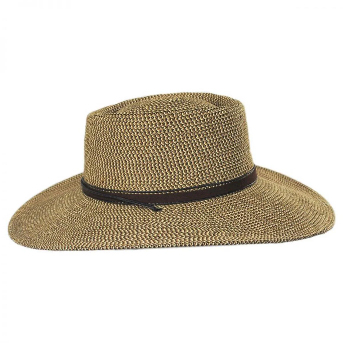 Bruges Toyo Straw Blend Boater Hat - Image 3