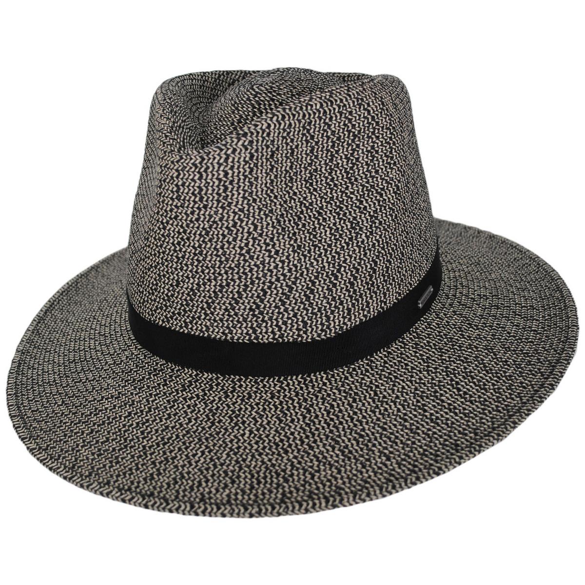 Carolina Toyo Straw Travel Fedora Hat - Image 7