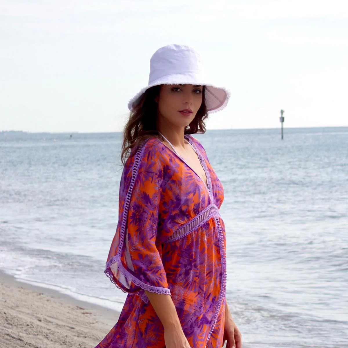 Castaway Cotton Sun Hat - Image 3