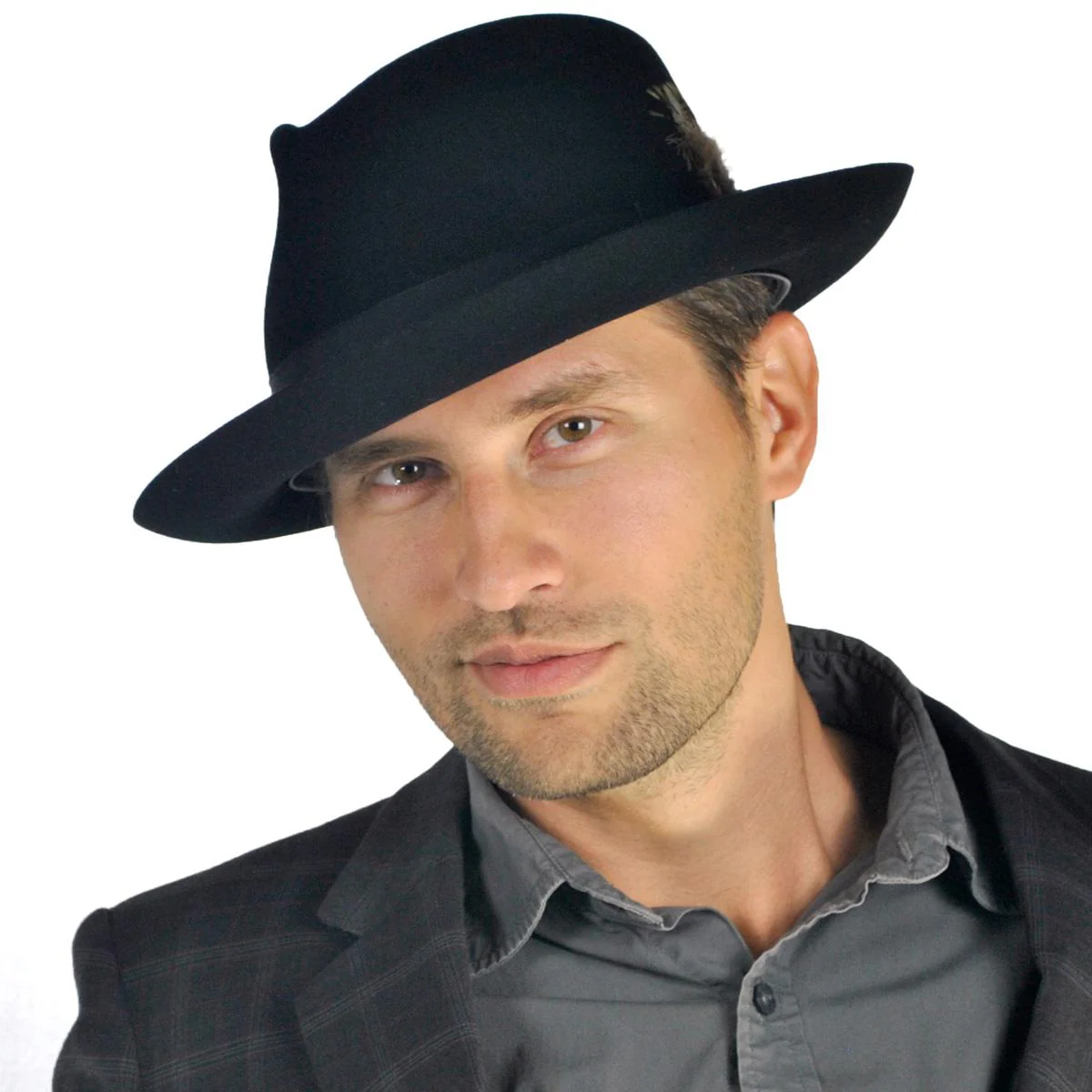 Chatham Fur Felt Fedora Hat - Image 10