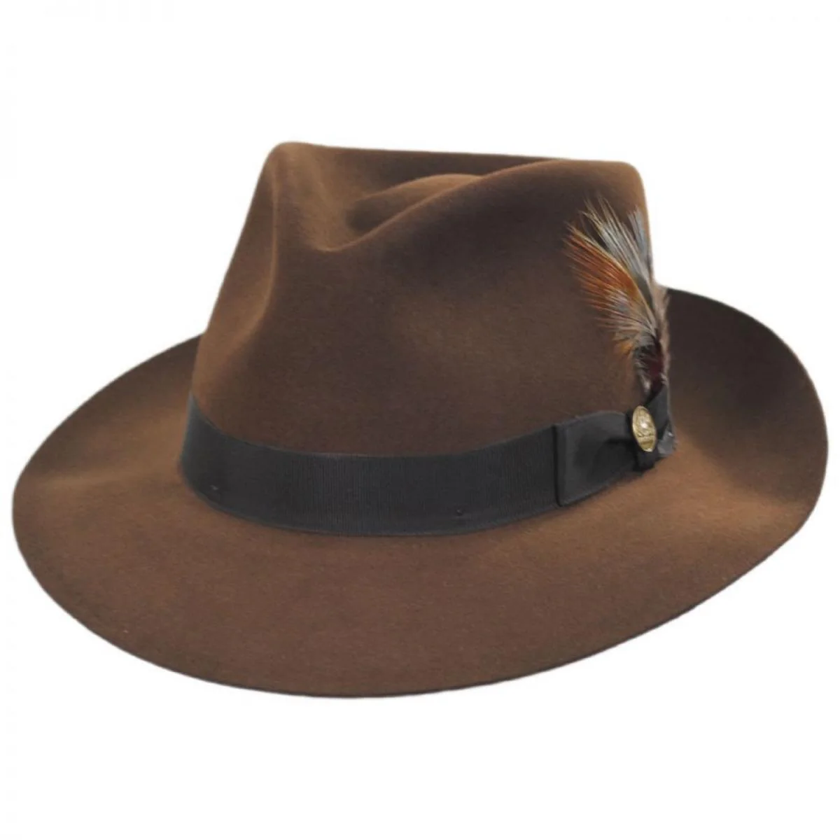 Chatham Fur Felt Fedora Hat - Image 11
