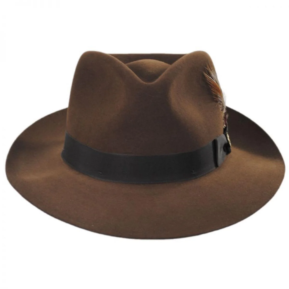 Chatham Fur Felt Fedora Hat - Image 12
