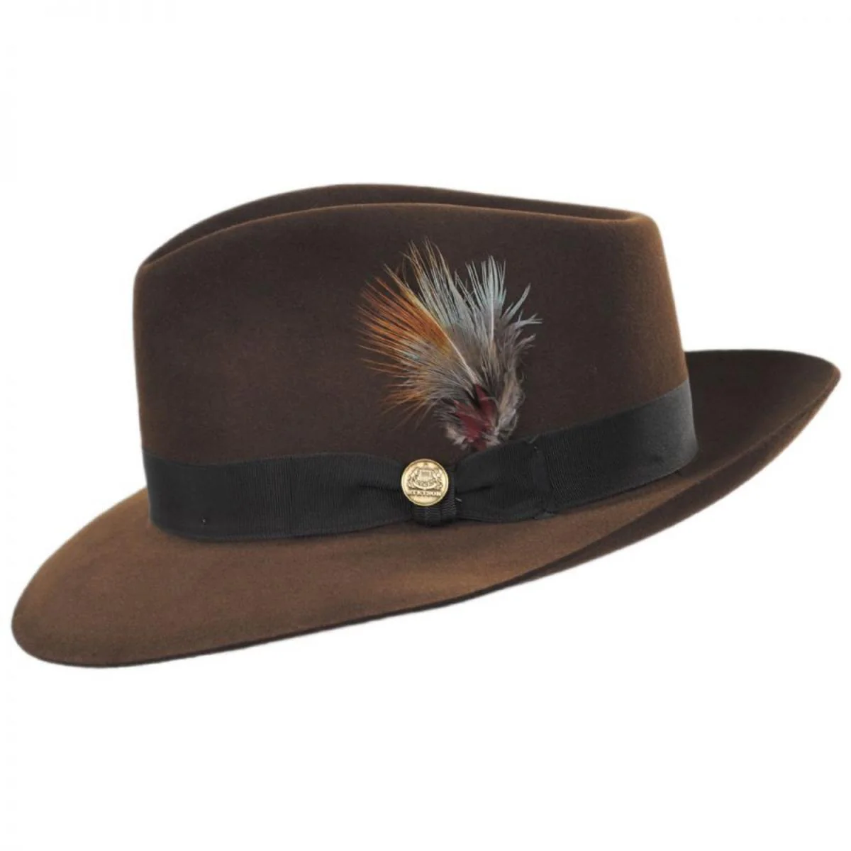 Chatham Fur Felt Fedora Hat - Image 13
