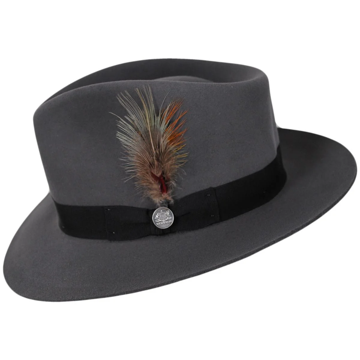 Chatham Fur Felt Fedora Hat - Image 3