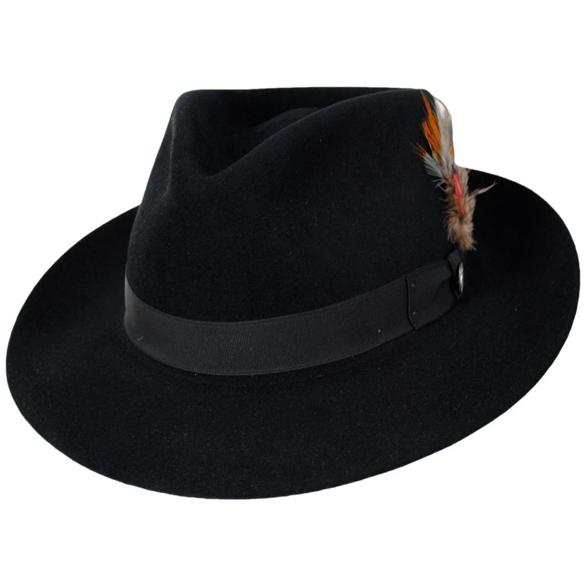 Chatham Fur Felt Fedora Hat - Image 5