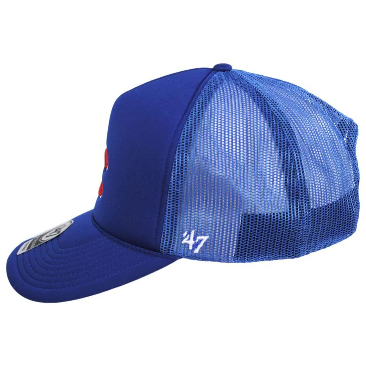 Chicago Cubs MLB Foam Mesh Trucker Snapback Baseball Cap - Image 3