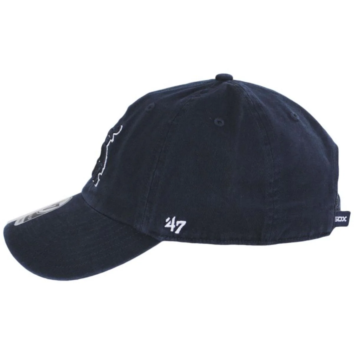 Chicago White Sox MLB Cooperstown Home Clean Up Strapback Baseball Cap Dad Hat - Image 3