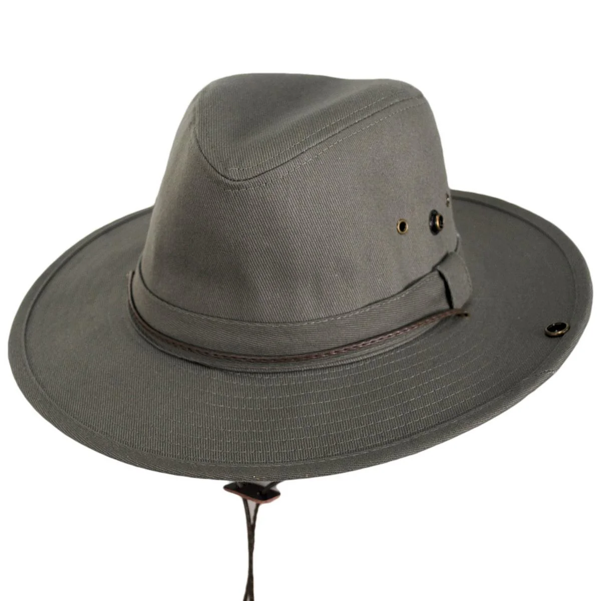 Chin Cord Cotton Aussie Hat